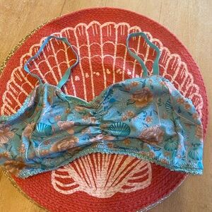 Spell & The Gypsy Light Blue Bralette NWOT